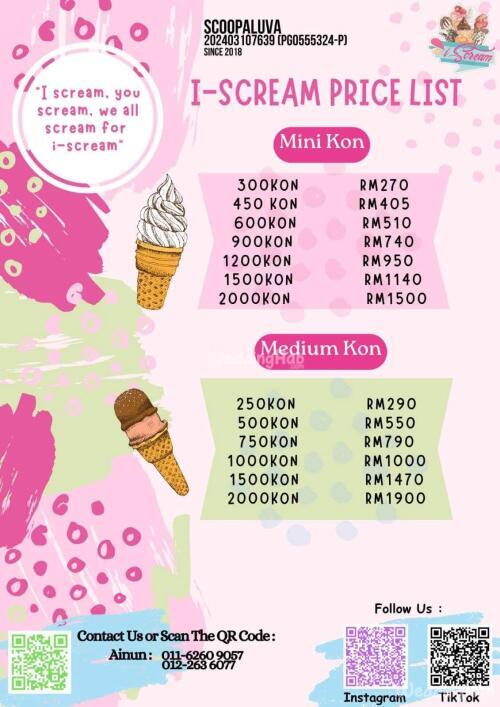 gambar pakej Booth Makanan, Kek & Coklat